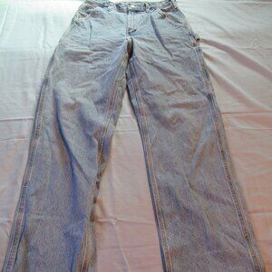Mens Carhartt B237 DST Original Dungaree Fit Carpenter Utility Jeans Sz 32x34